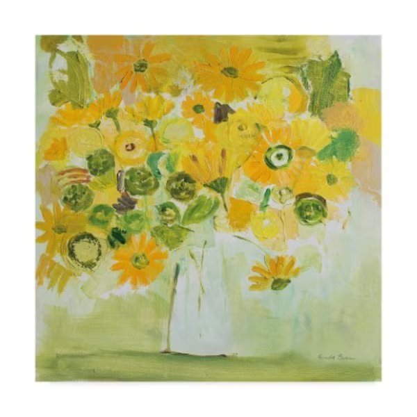 Farida Zaman 'Summer Delight' Canvas Art, 14x14, Trademark Fine Art, Mfr#: WAP09210-C1414GG
